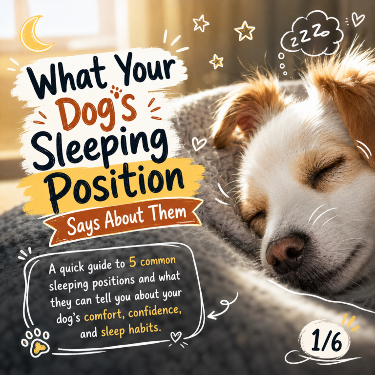 5 dog sleeping positions and what they mean